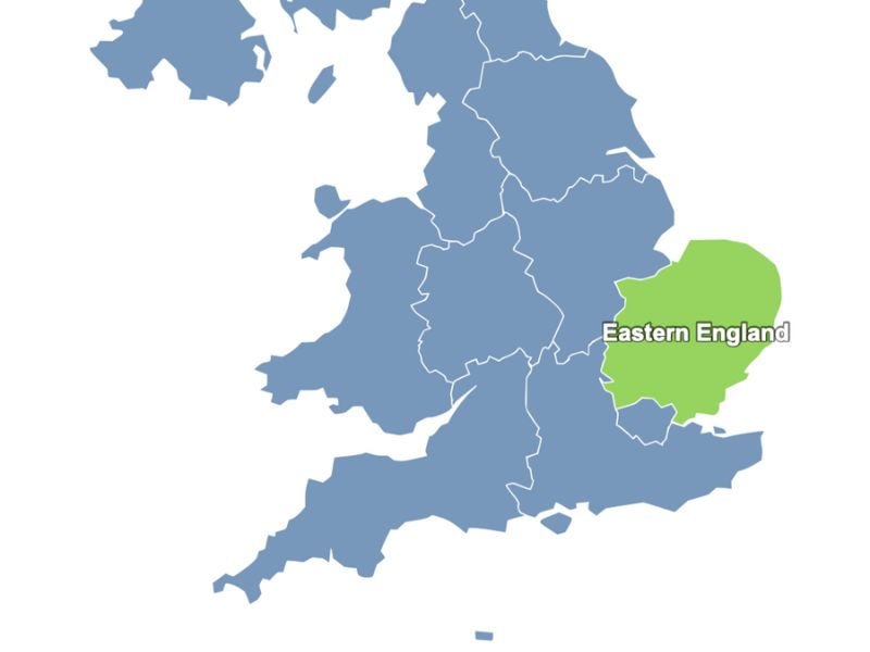 East of England - UK region